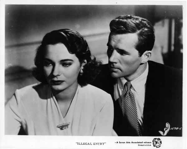 Marta Toren and Howard Duff