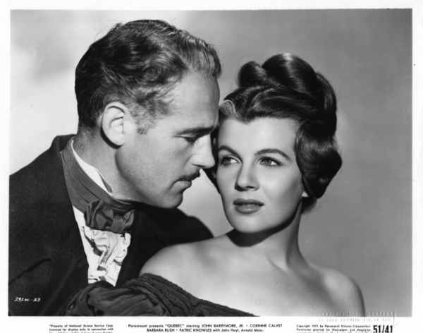 Corinne Calvet and Patric Knowles