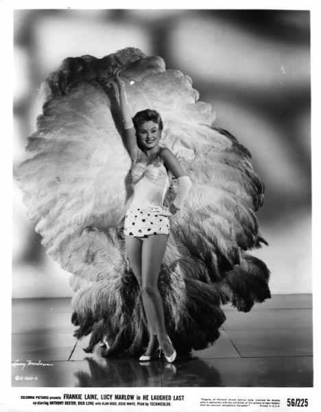 As showgirl Rosemary 