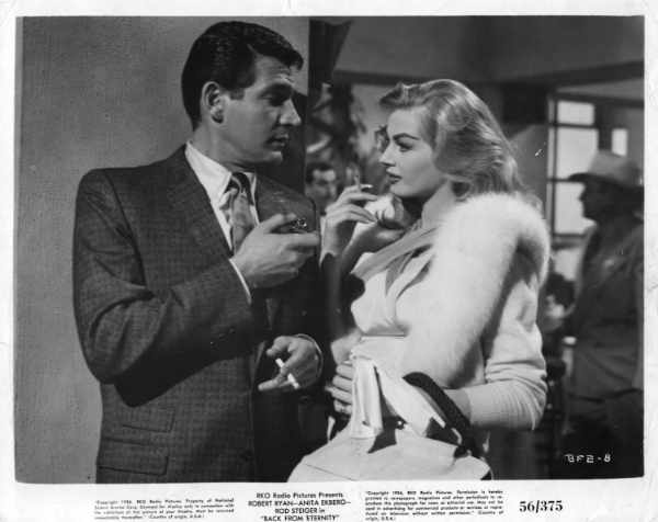 Gene Barry and Anita Ekberg